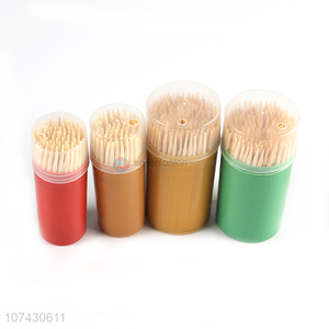 Factory Wholesale Household Eco-Friendly Natural Bamboo Toothpicks