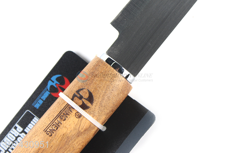 Competitive Price Bamboo Handle Stainless Steel Fruit Knife