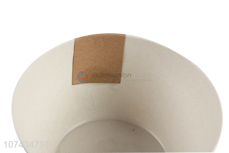 Good Quality Round Salad Bowl Fashion Bamboo Fiber Tableware