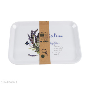 Fashion Bamboo Fiber Serving Tray Food Tray