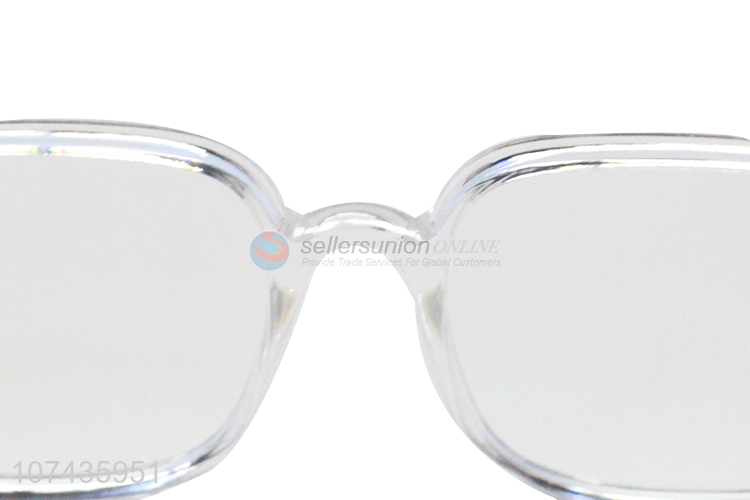 New design transparent optical eyewear frame anti blue-ray glasses