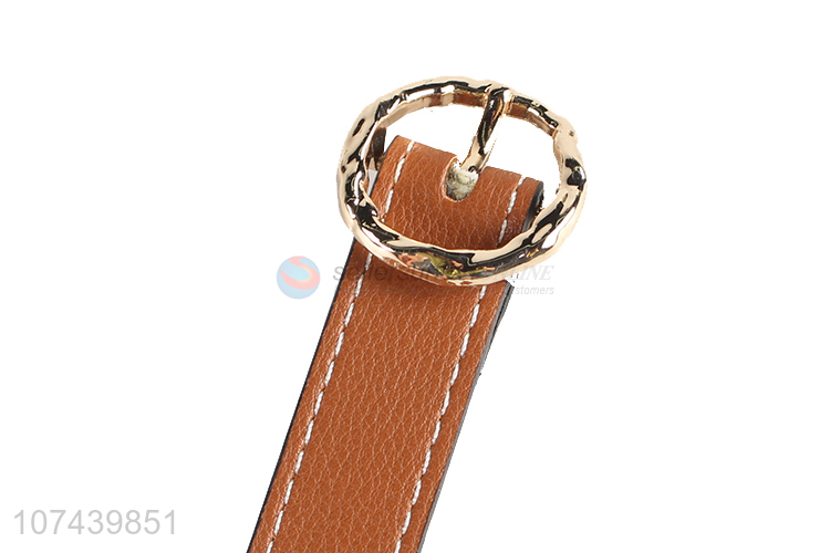 Good quality fashion female belts ladies pu belts