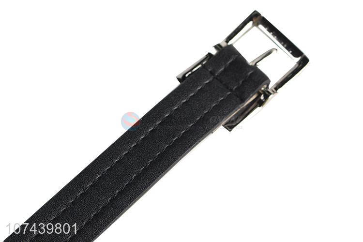 Popular products metal buckle women pu belt waist belt