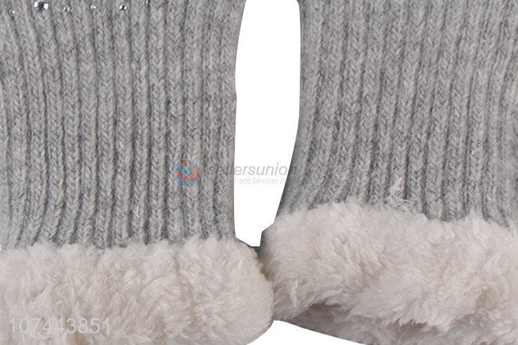 Wholesale Fashion Gloves Ladies Winter Warm Gloves