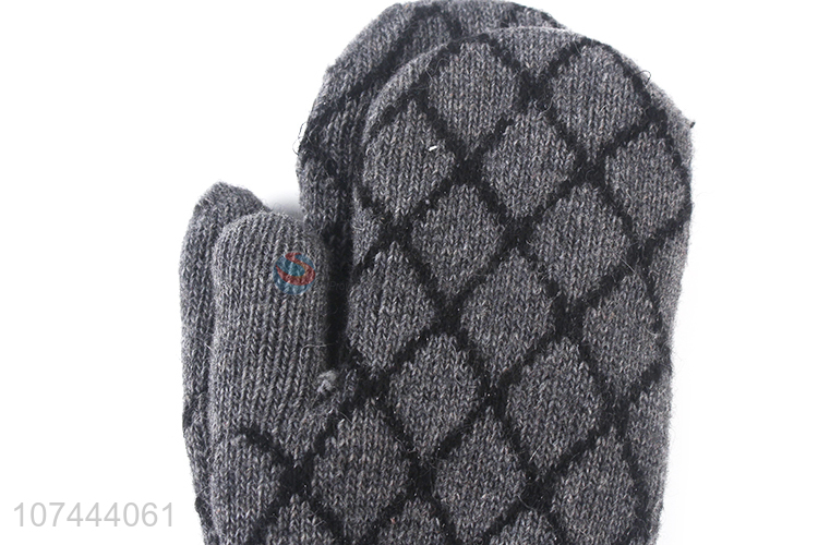 High Quality Knitted Gloves Comfortable Winter Warm Gloves