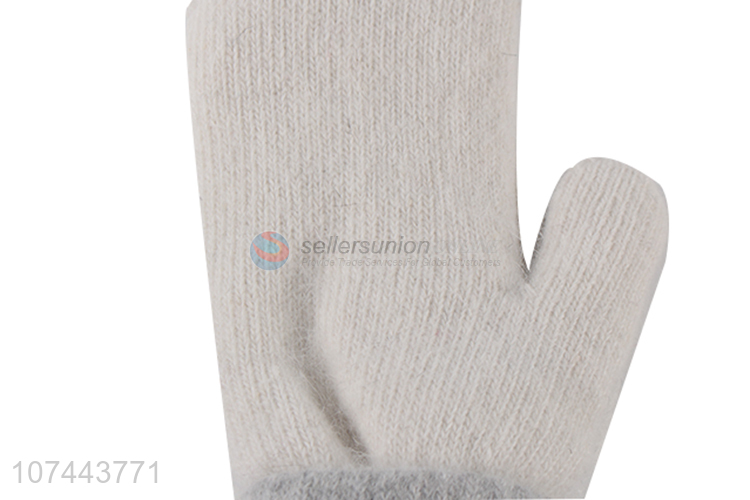 Popular Ladies Winter Warm Gloves Soft Gloves