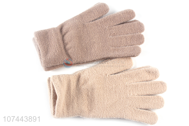 Good Quality Five Finger Glove Winter Warm Gloves