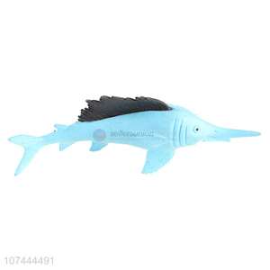 New arrival plastic sailfish model toy cartoon animal toys