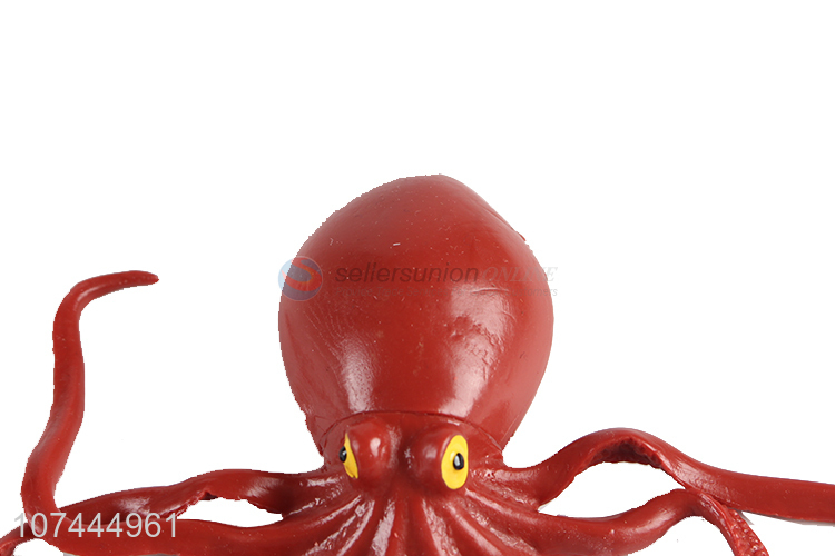 Popular products realistic animal model toy tpr octopus toy