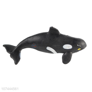 High quality realistic animal model toy tpr shark toy