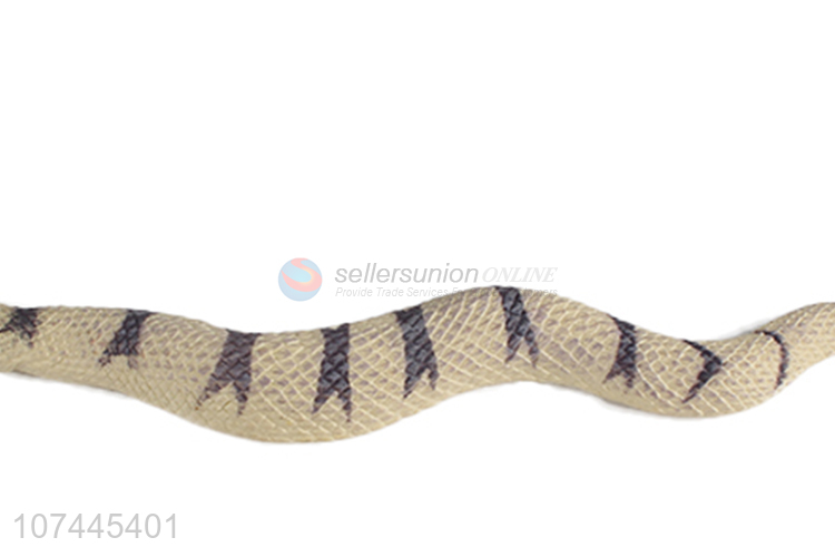 Hot sale realistic animal model toy tpr snake toy