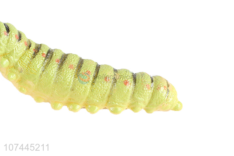 Suitable price simulation caterpillar toy animal toy for children