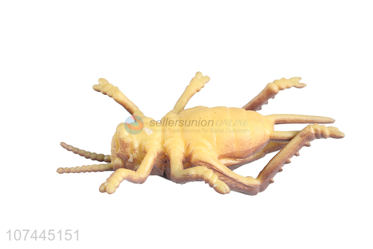 Hot products simulation cricket toy animal toy for children