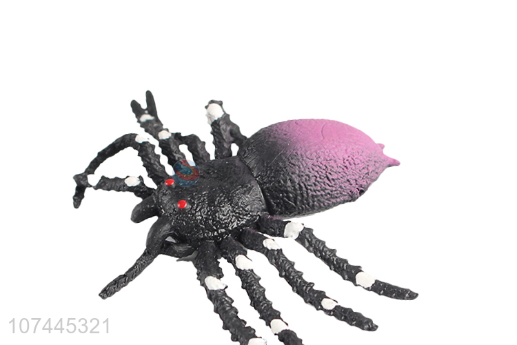 Most popular simulation animal model soft squishy spider toy