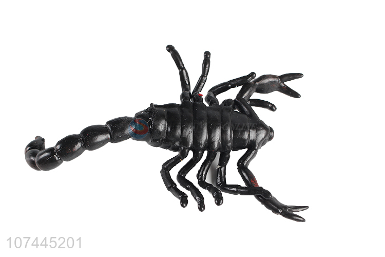 Factory wholesale simulation animal model soft squishy scorpion toy