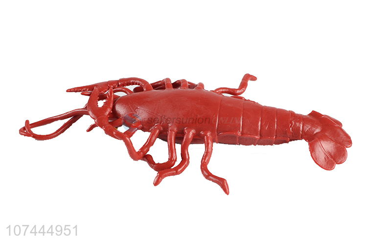 Low price plastic lobster model toy cartoon animal toys