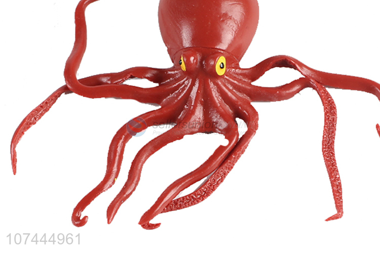 Popular products realistic animal model toy tpr octopus toy