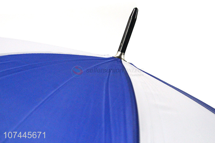 Simple Style Long Handle Windproof Straight Umbrella Golf Umbrella