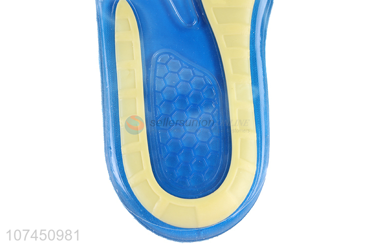 Wholesale Comfortable Anti-Slip Shock-Absorbing Tpe Insoles