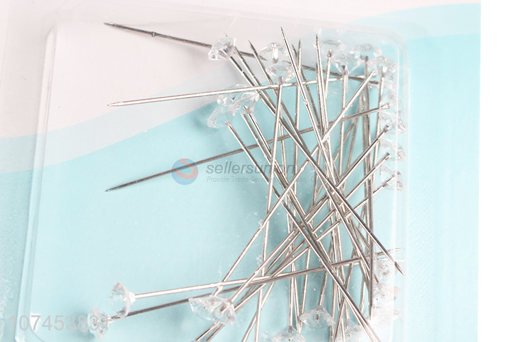 New Design 30 Pieces Acrylic Head Needles Straight Pins