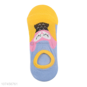 Excellent quality custom women non show low cut sock