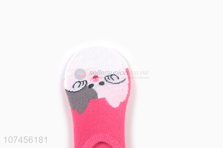 Factory price summer hidden socks ladies boat socks