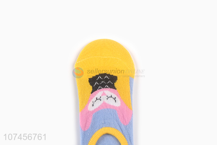 Excellent quality custom women non show low cut sock