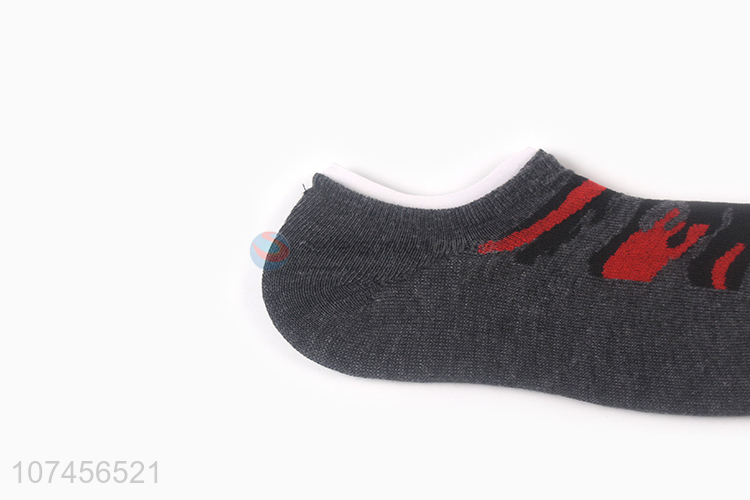 Hot products men non-skid socks invisible socks