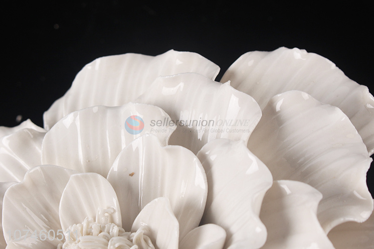 Wholesale Beautiful Simulation Flower Ceramic Decorative Crafts