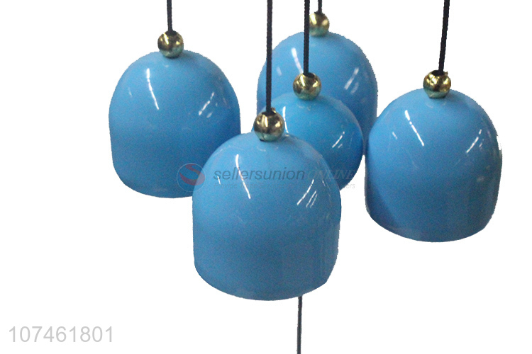 Creative design garden decoration mushroom shape wind chimes ceramic wind chimes