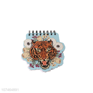 Online wholesale school stationery cartoon tiger spiral notebook