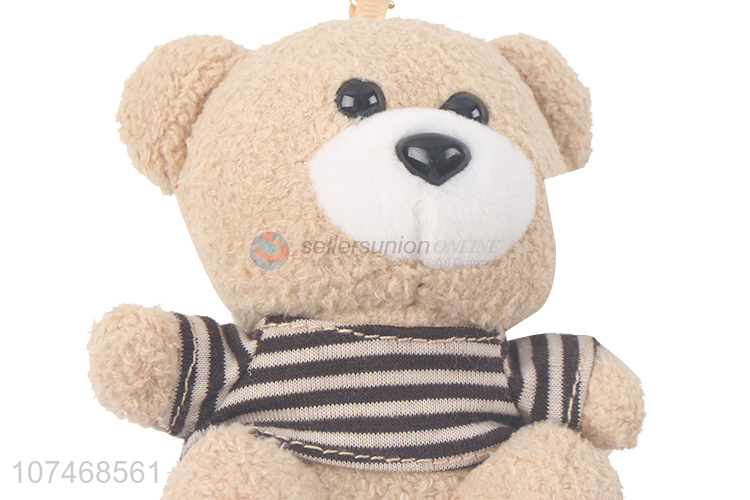 Suitable price stuffed bear key chain handbag pendant toy