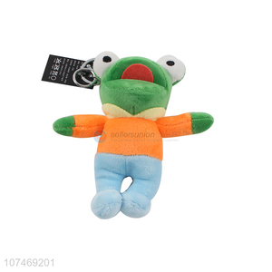 Reasonable Price Lovely Soft <em>Plush</em> Cute <em>Animals</em> Frog Keychain