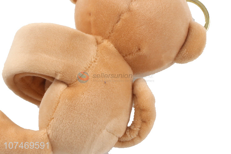 Factory Sell Monkey Plush Toy Keychain Animal Keychain For Sale