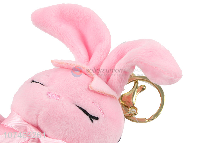 Hot Selling Stuffed Toy Rabbit Keychain Plush Toy Bunny Keychain