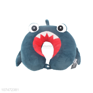 Cartoon Shark Neck Support Doll Soft U Shaped Neck Pillow