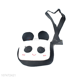 Cute Panda Design Messenger Bag Fashion Plush Bag