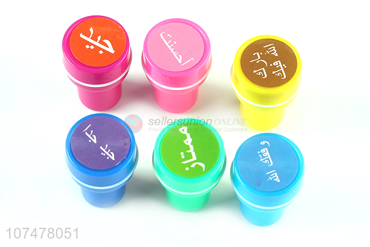 Factory price stationery stamper toy for children kindergarten award prizes