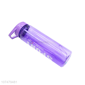 Portable Plastic Bottle Water Bottle With Straw