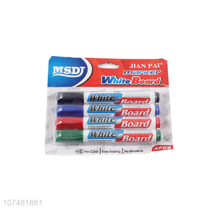 Good Quality 4 Pieces Whiteboard Marker Pen Set