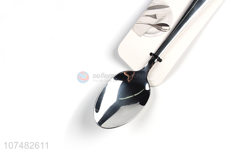 Custom Stainless Steel Spoon Soup Spoon Fashion Flatware