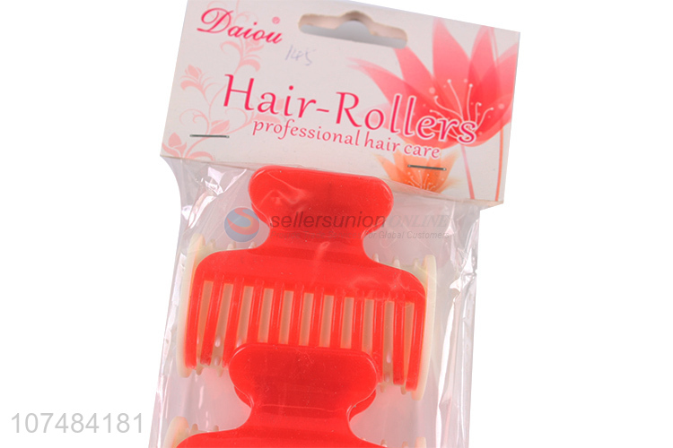 Wholesale custom travel plastic hair roller clips salon hair curler