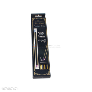 Reasonable Price Pencil With Eraser Hexagonal HB Pencil Set