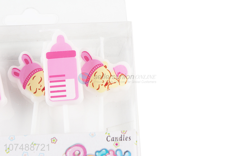 Delicate Design Baby Birthday Candle Fashion Cake Candle