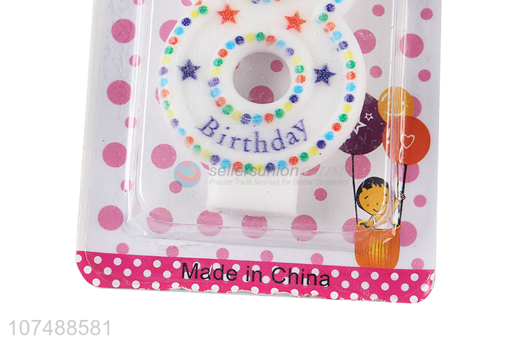 Fashion Design Birthday Candle Cake Decoration Candle