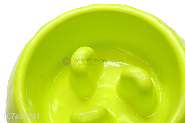 Latest arrival pet food bowl slow feeder dog food bowl