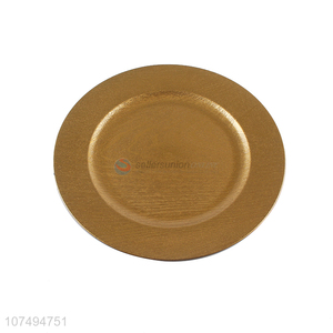 China supplier high-end retro plastic serving dish plate