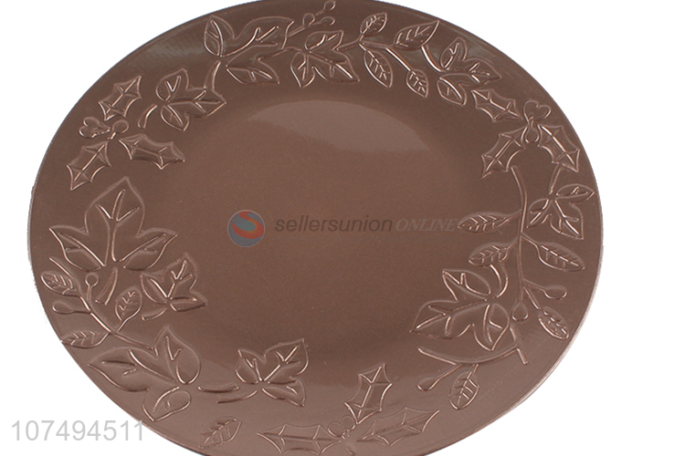 Good supplier bpa free plastic plate dishes for restaurant