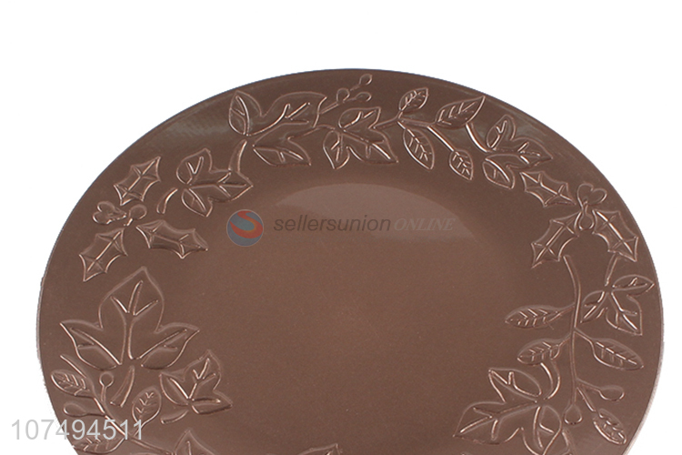 Good supplier bpa free plastic plate dishes for restaurant