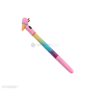 Hot Sale Fashion Ice Cream Quicksand Gel Pen